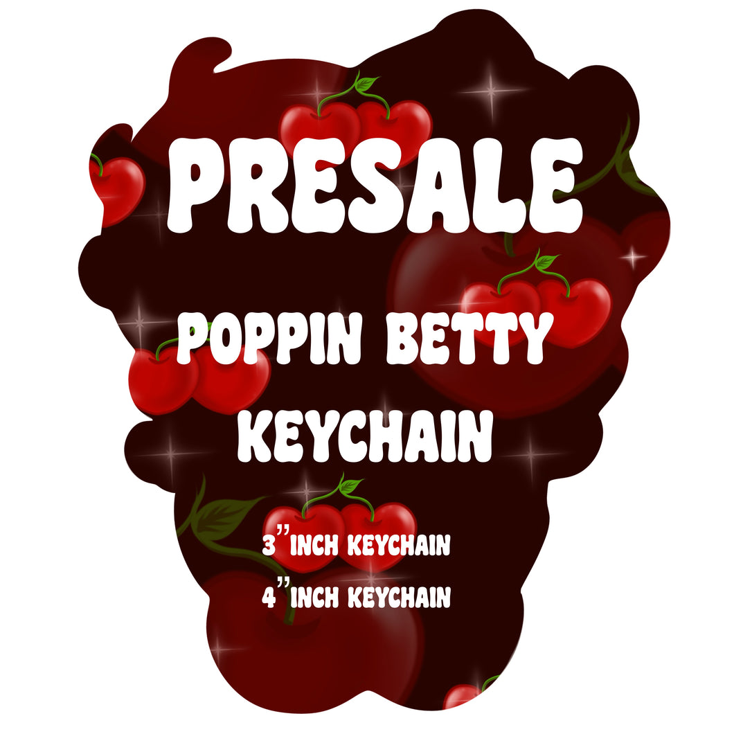 PRE-SALE!! Poppin Betty Keychains
