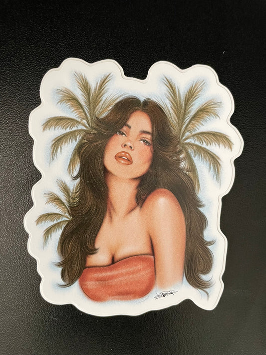 Palm Dreams sticker
