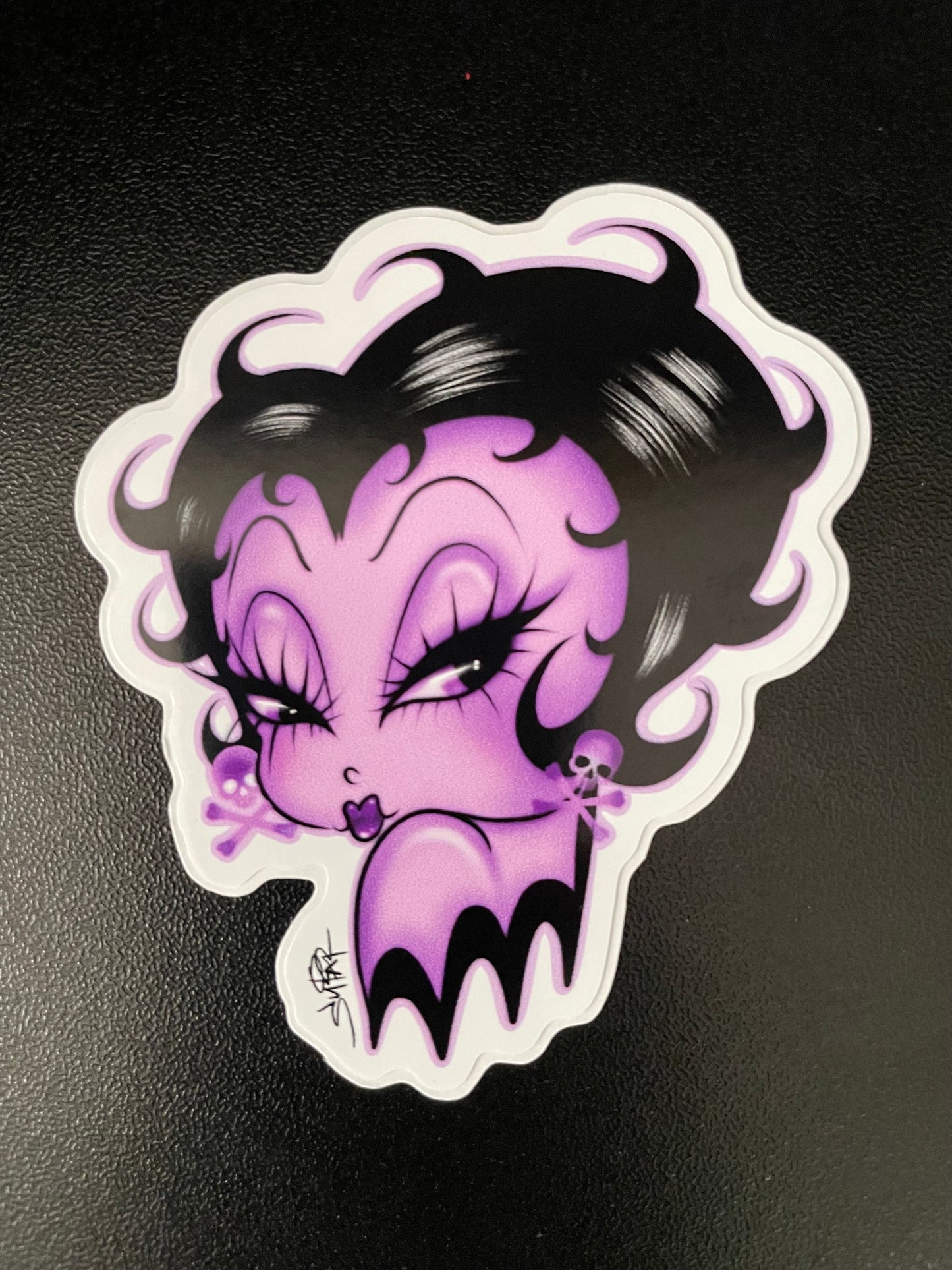 Spooky Betty sticker
