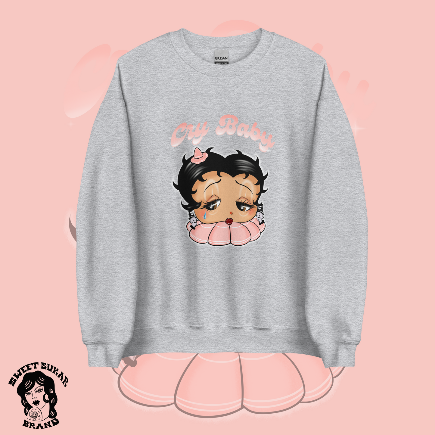 Cry Baby crewneck sweater