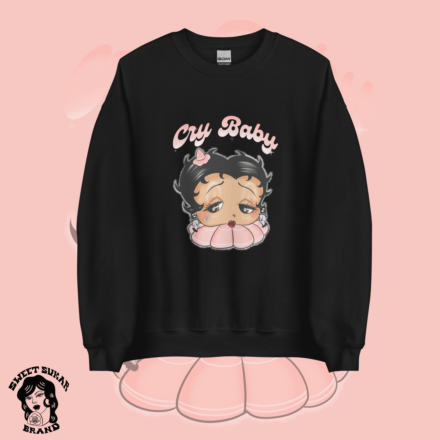 Cry Baby crewneck sweater