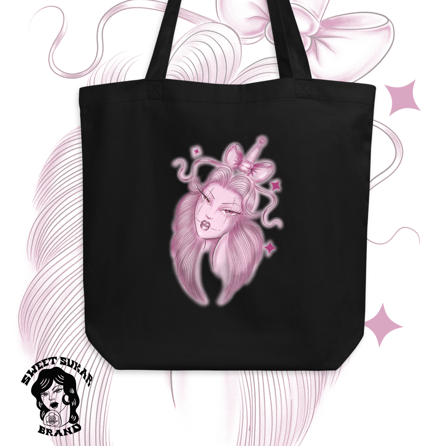 Bonita in Pink tote