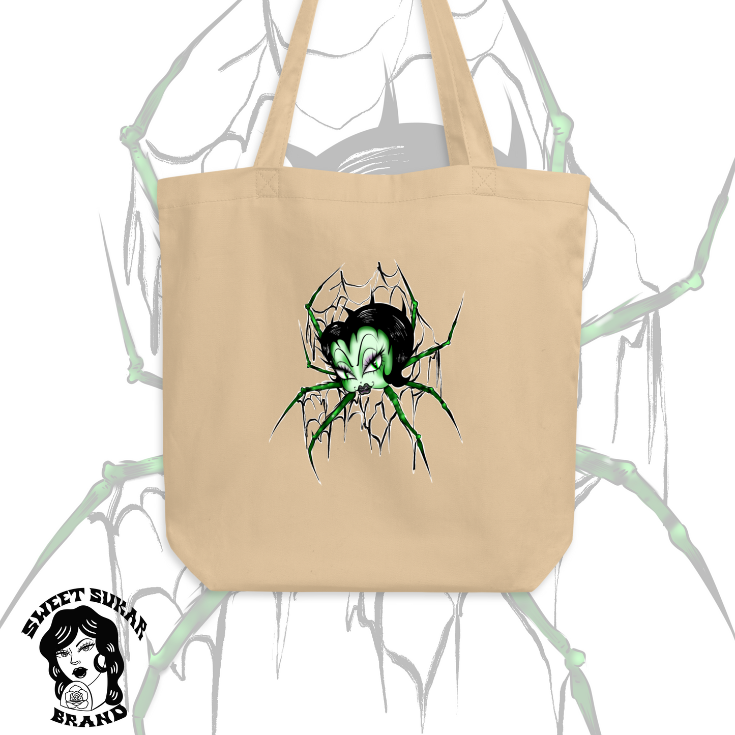 Bitsy Spider Boop tote