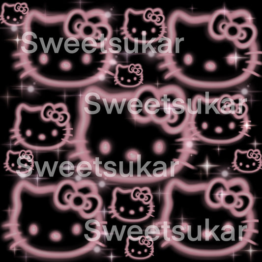 Hello Kitty back drop design