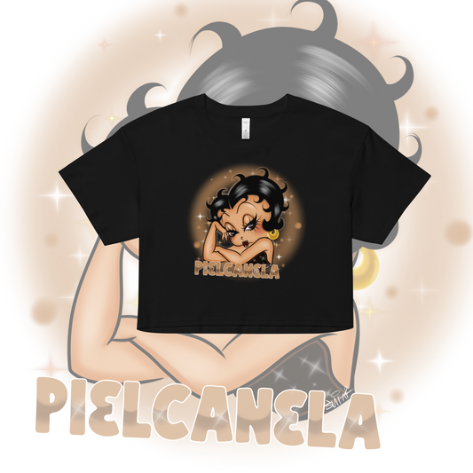 Piel Canela crop top