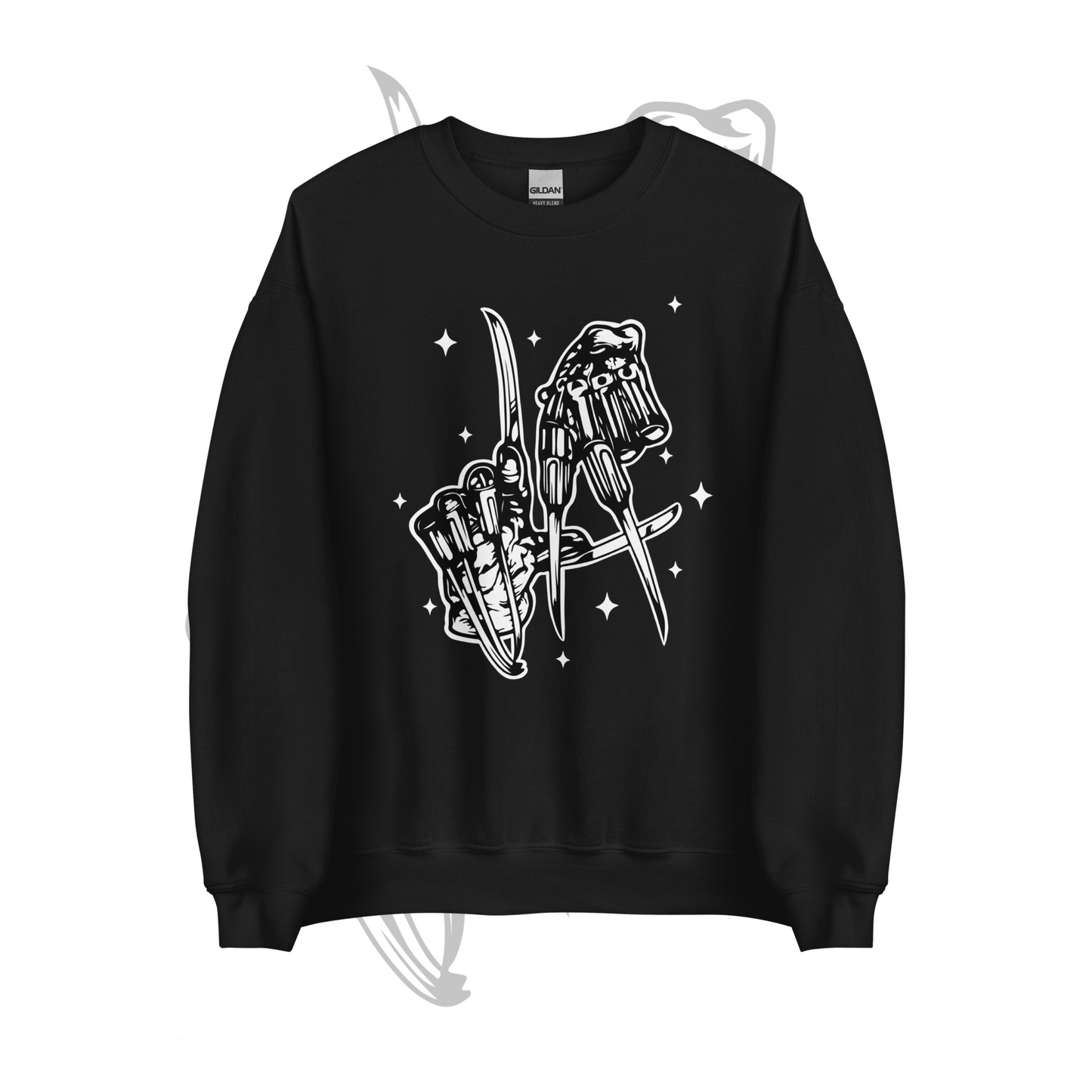 LA Freddy hands crewneck sweater