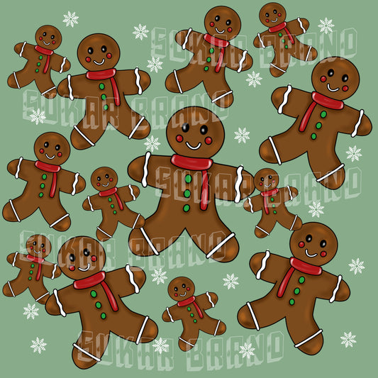 Gingerbread pattern