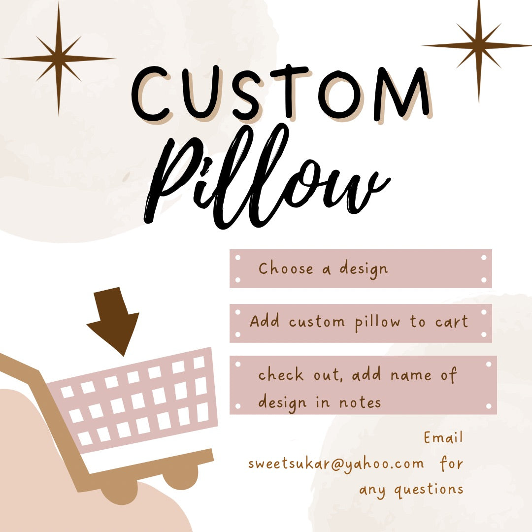 PRE-ORDER PILLOWS!
