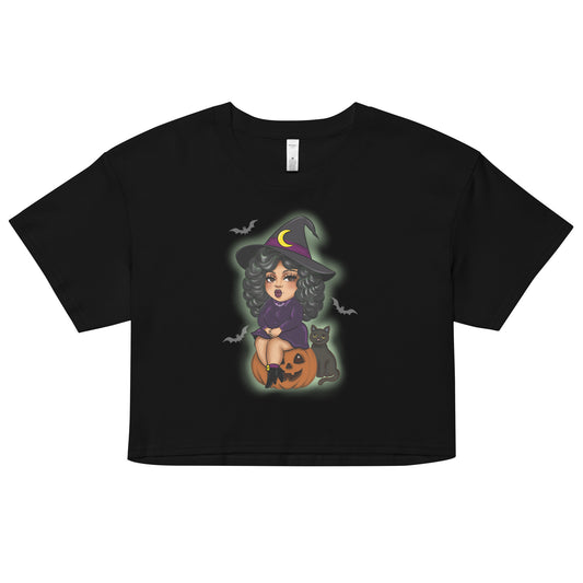 Thick and Spooky crop top