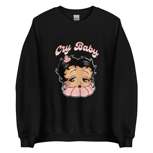 Cry Baby crewneck sweater
