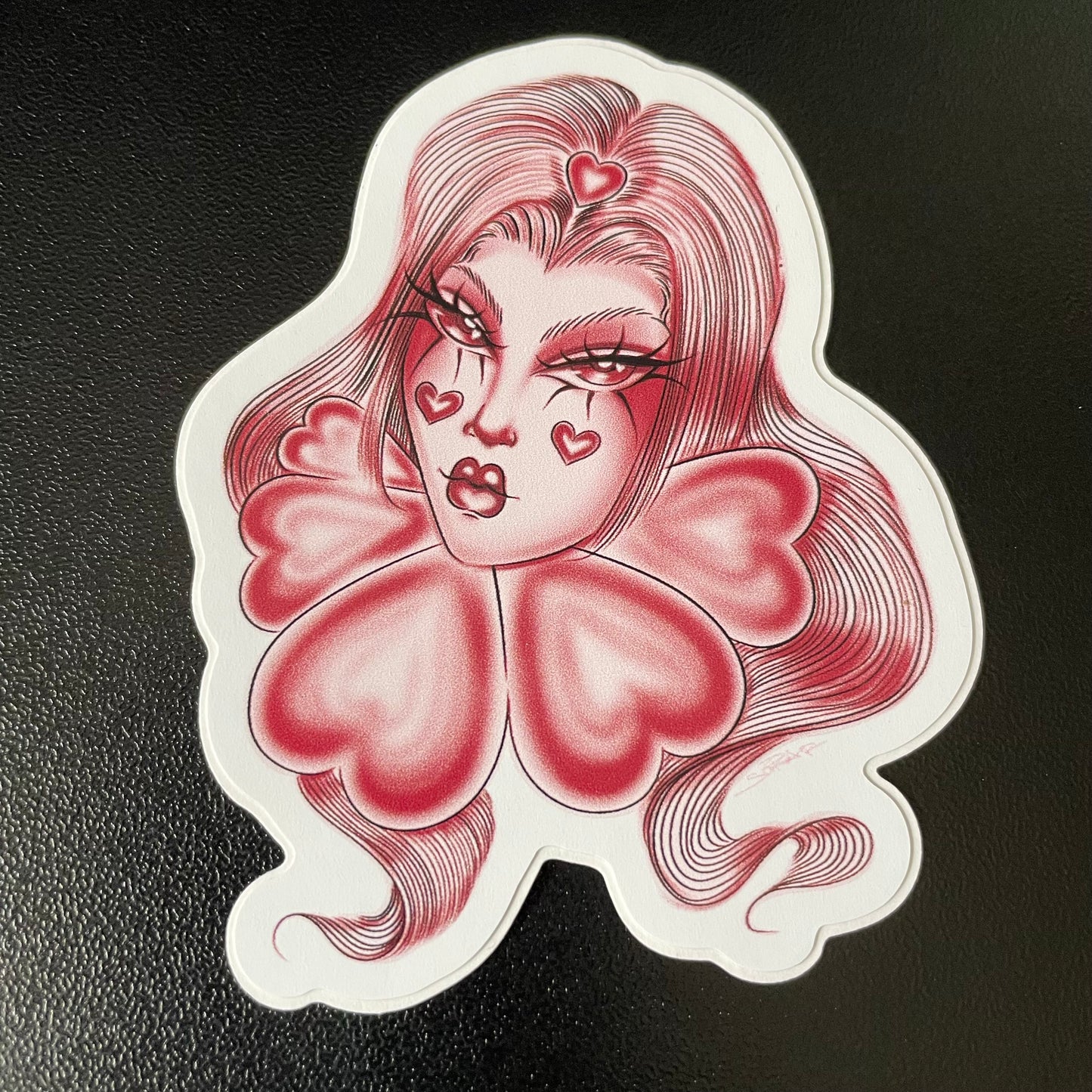 Queen of Love sticker