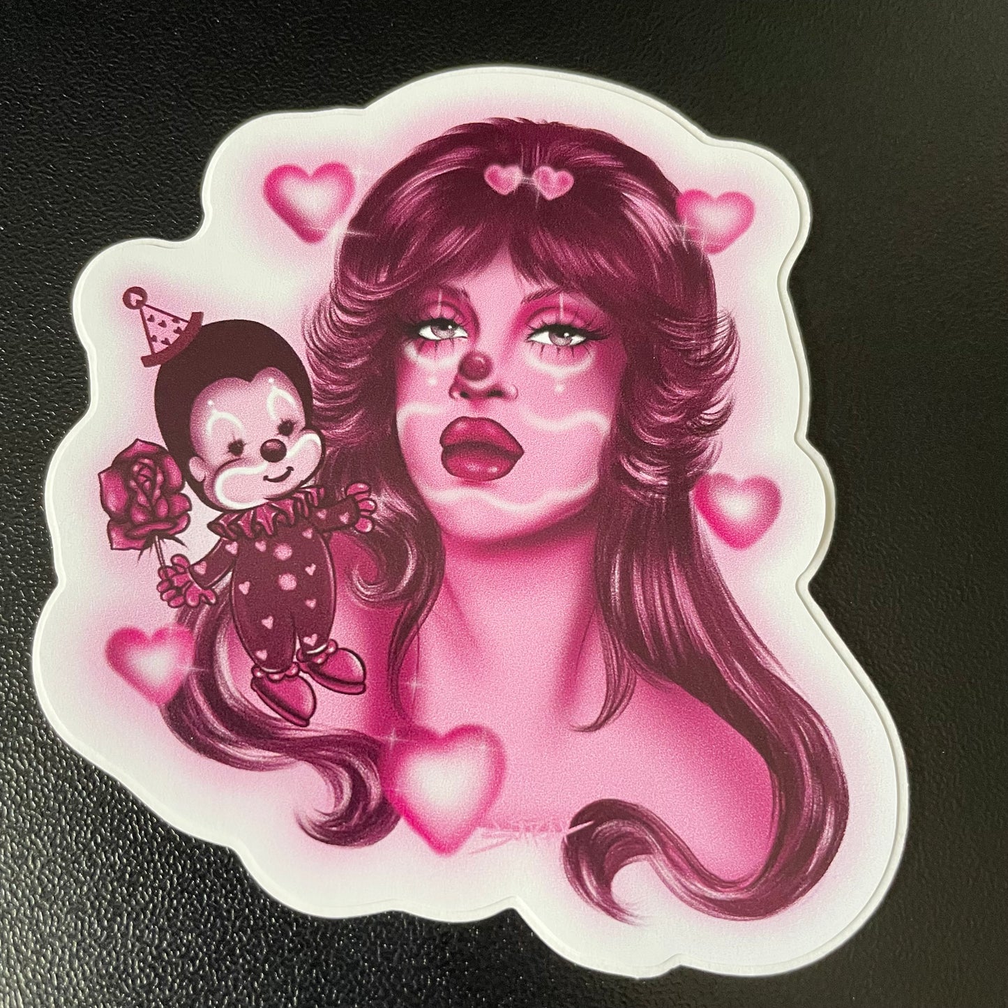 Clowns in Love #2 sticker