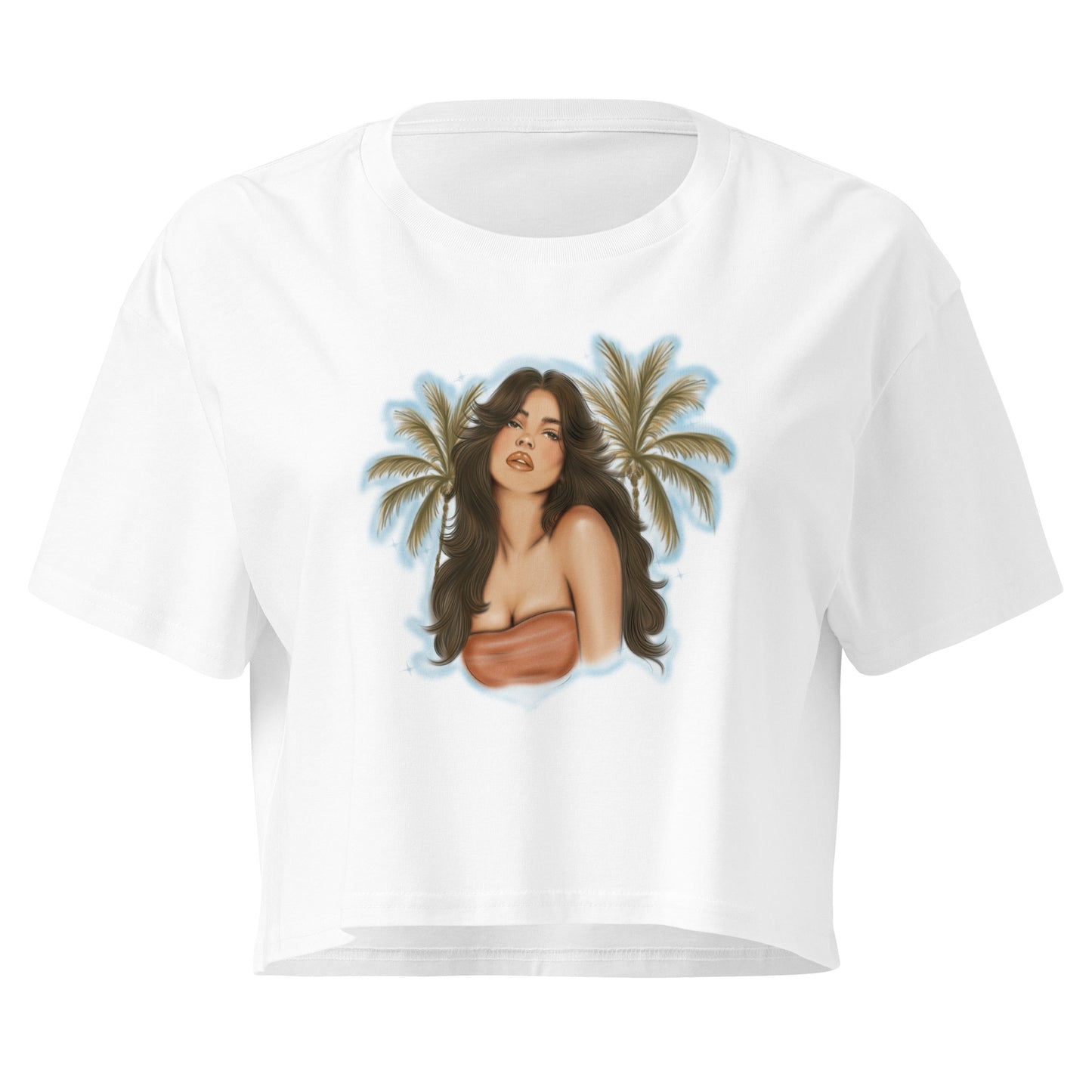 Palm Dreams crop top