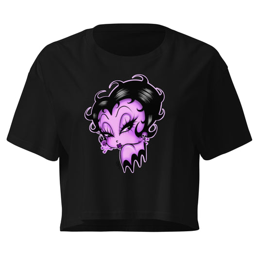 Spooky Betty crop top