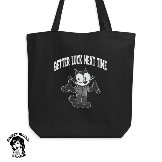 Better Luck Black tote