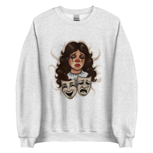 Pushing Thru crewneck sweater