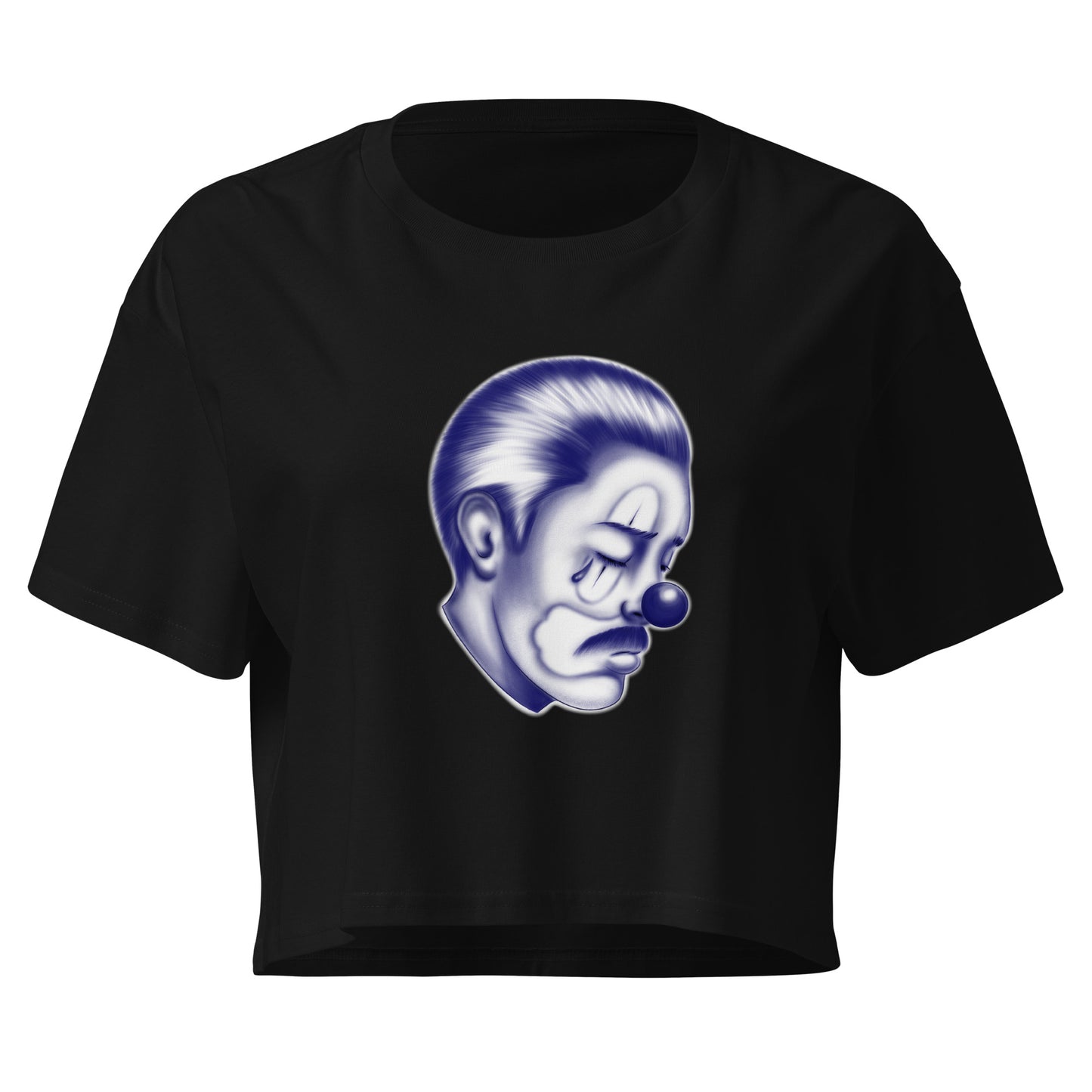 Sad Boy womens crop top