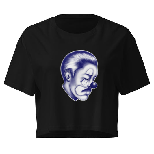 Sad Boy womens crop top