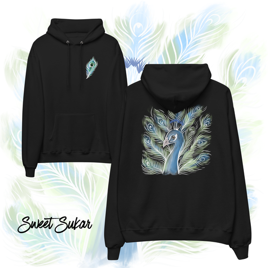 Peacock Life black Hoodie