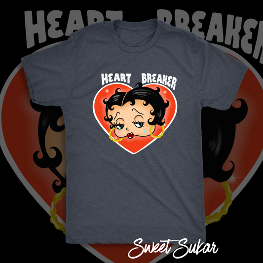 Heart Breaker Black tee