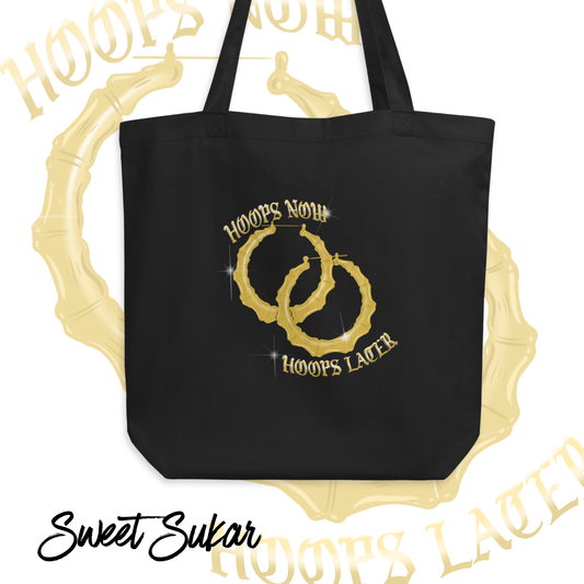 Hoops Now Hoops Later tote