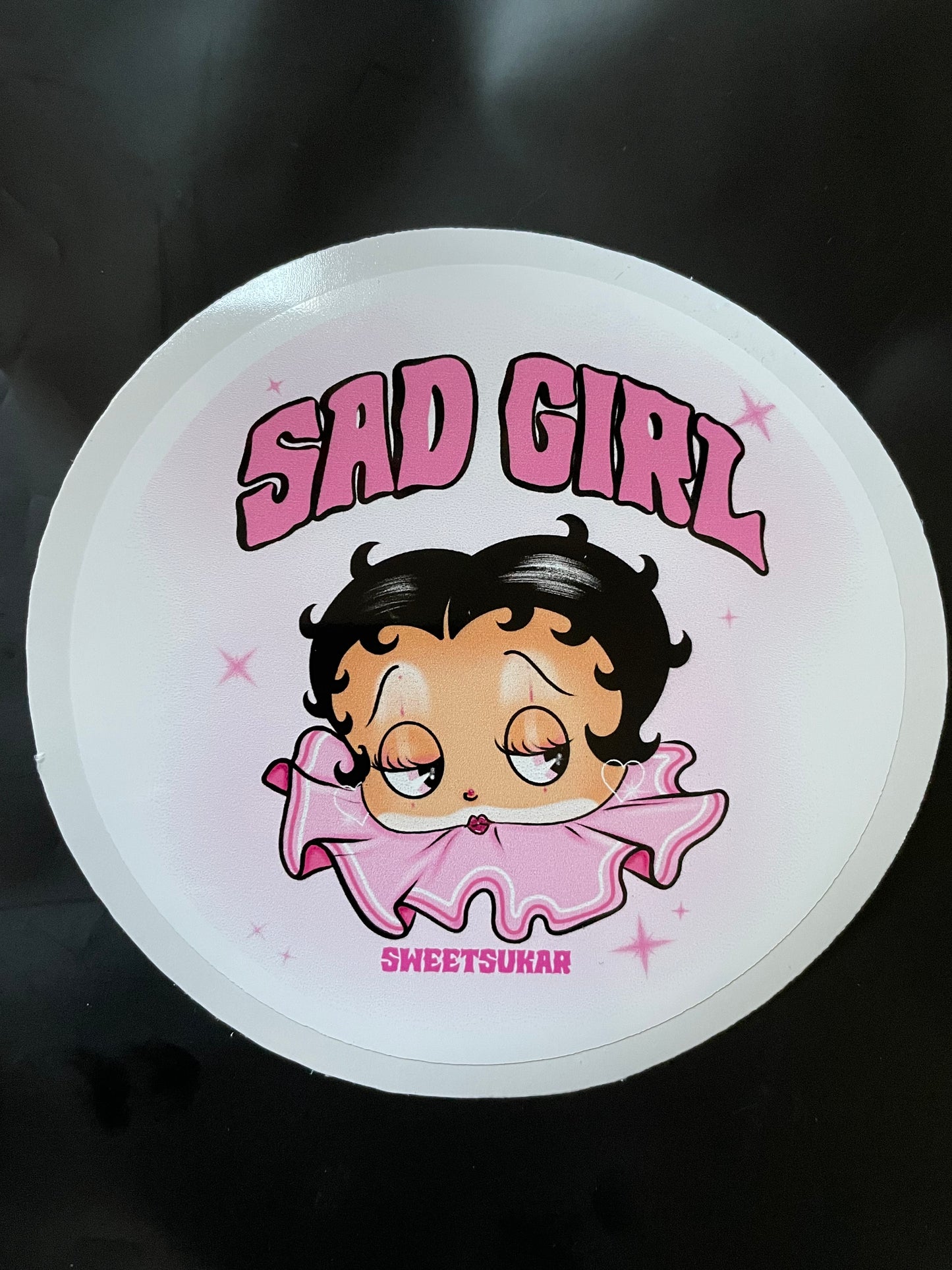 Sad Girl Sticker