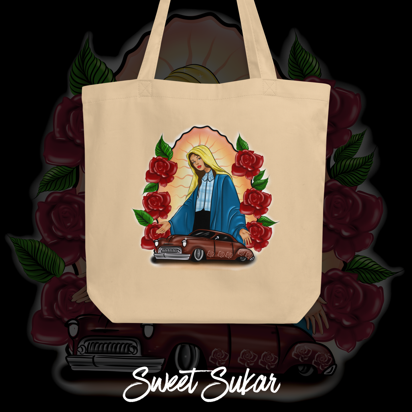 La Mary tote bags