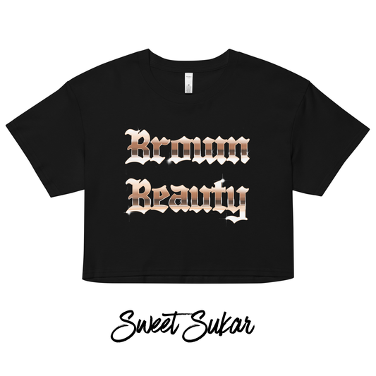 Brown Beauty crop top