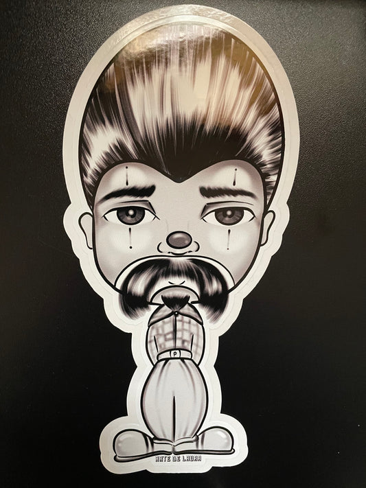 Sad Boy Payaso large sticker