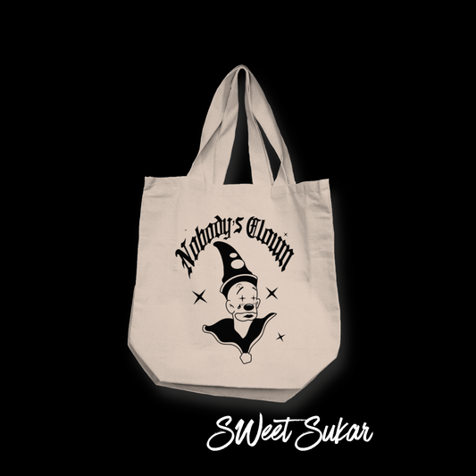 Nobody’s Clown tote bag