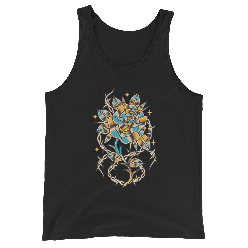 Rose and Thorn Unisex Tank Top