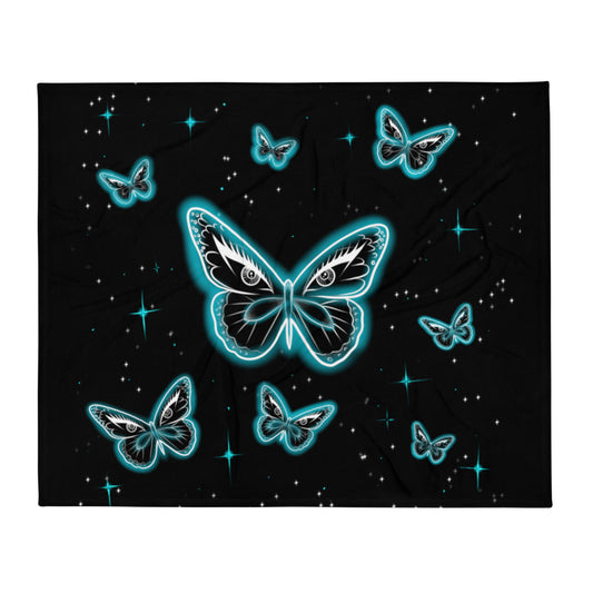 Butterfly Dreams Throw Blanket