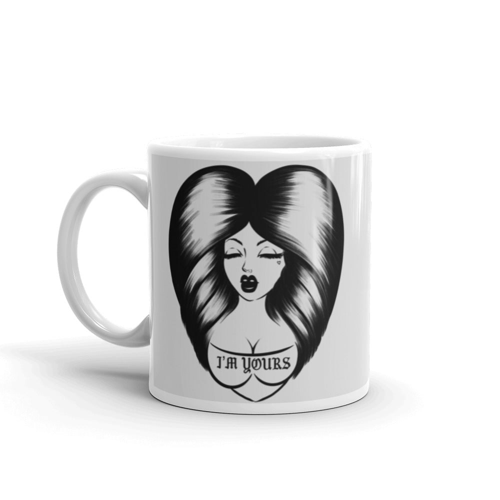 I’m Yours White glossy mug