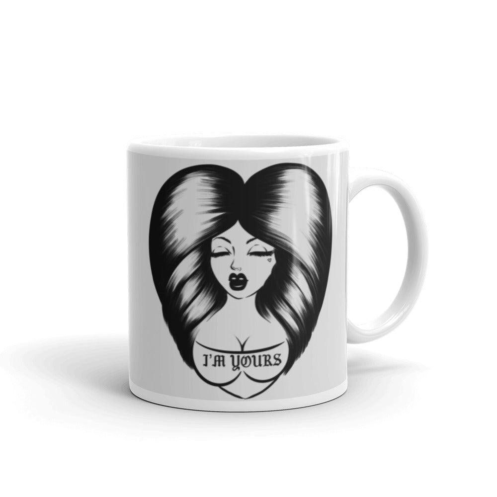 I’m Yours White glossy mug