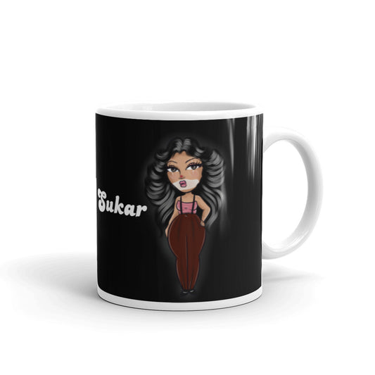 Sukar Payasa White glossy mug