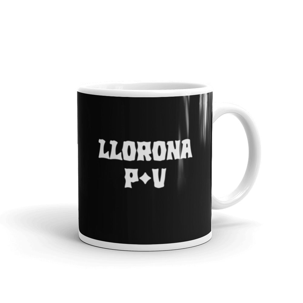 Llorona P/V White glossy mug
