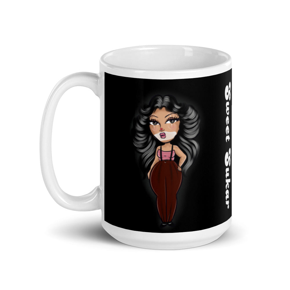 Sukar Payasa White glossy mug