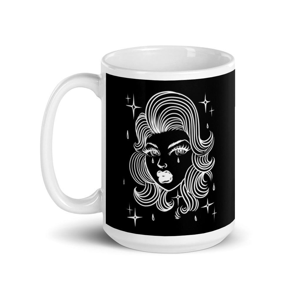 Llorona P/V White glossy mug