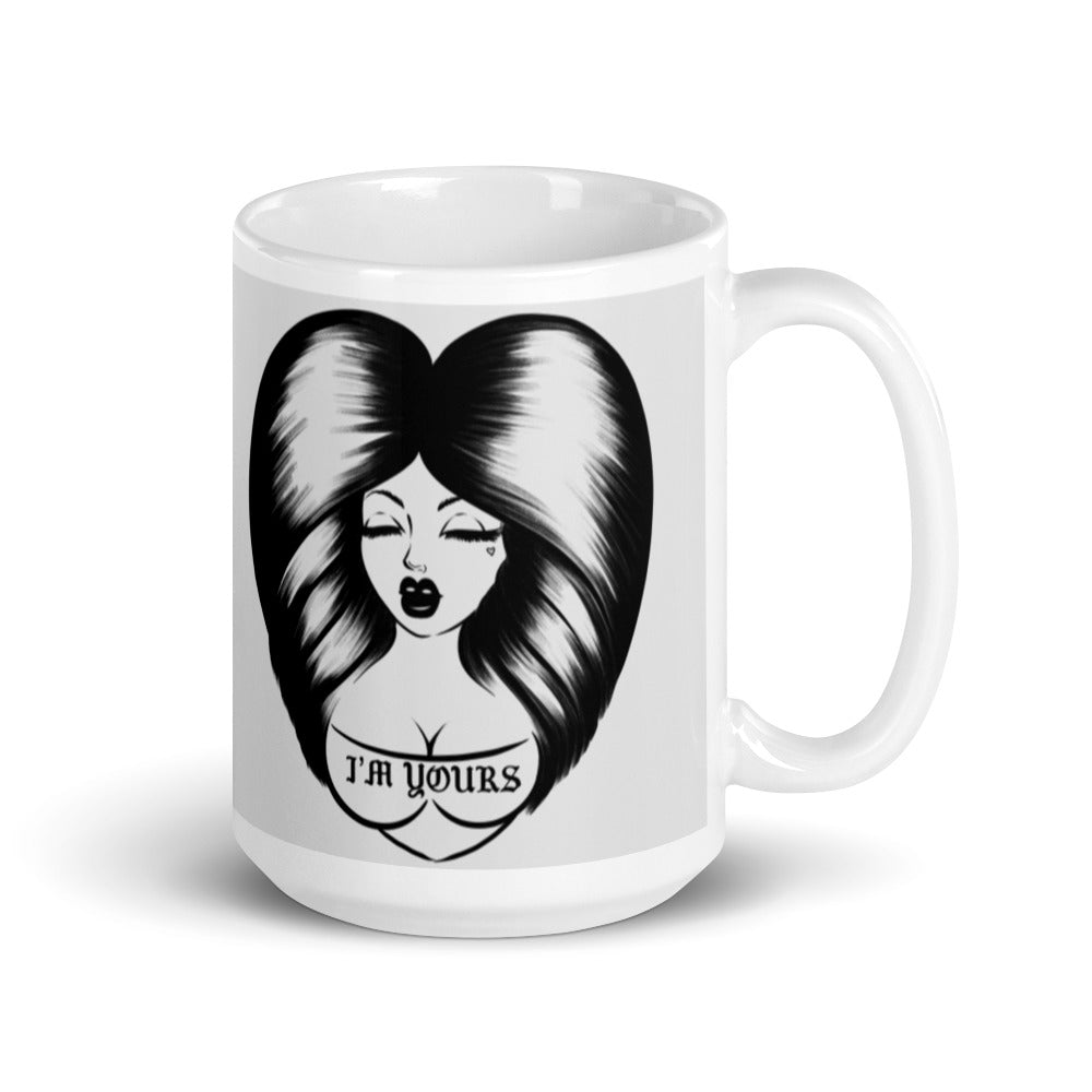 I’m Yours White glossy mug