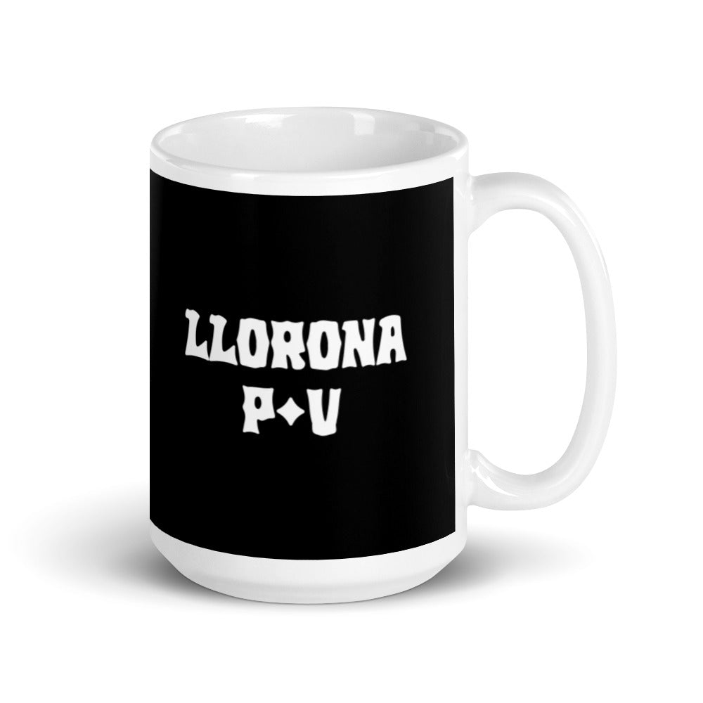 Llorona P/V White glossy mug